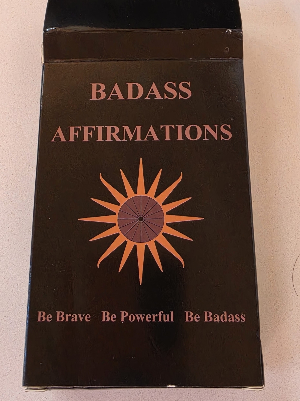 Badass Affirmaton Cards